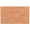 vidaXL Tablero rectangular de madera maciza de haya 100x60x2,5 cm