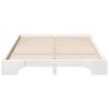 vidaXL Estructura de cama 140 x 210 cm Madera de pino macizo