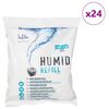 vidaXL Absorbentes de humedad de recambio 24 unidades 450 g