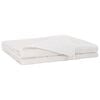 vidaXL Manta con peso Blanco 200 x 225 cm 9 kg 100% Algod&oacute;n 205T