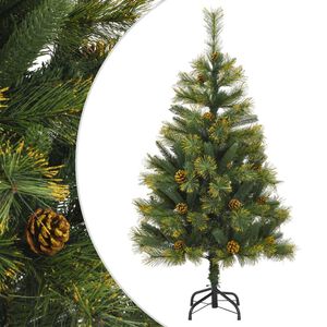 vidaXL &Aacute;rbol de Navidad artificial con pi&ntilde;as 120 cm