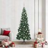 vidaXL &Aacute;rbol de Navidad Artificial de Esquina Verde 210 cm PVC y Metal