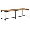 vidaXL Mesa de comedor madera maciza de mango sin tratar 220x90x75 cm