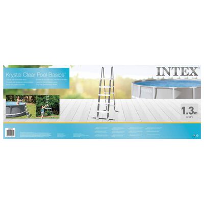 Intex Escalera de seguridad para piscina 5 peldaños 132 cm