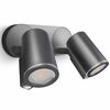Steinel Foco de exterior con sensor Spot Duo Sensor negro