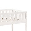 vidaXL Cama para ni&ntilde;os sin colch&oacute;n madera maciza pino blanca 90x190 cm