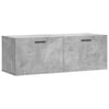 vidaXL Armario de pared madera ingenier&iacute;a gris hormig&oacute;n 100x36,5x35 cm
