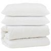 vidaXL Edred&oacute;n con almohada 3 uds. Microfibra