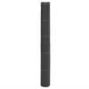 vidaXL Membrana para malezas PP negra 1x25 m