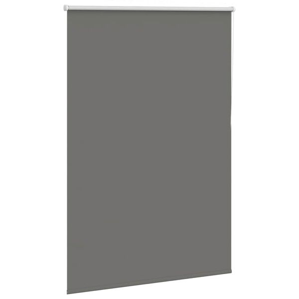 vidaXL Estor Enrollable Opaco gris 90x150 cm Tela Ancho 85,7 cm