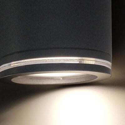 Steinel Foco de exterior con sensor Spot Duo Sensor Connect negro
