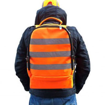 Toolpack Mochila de herramientas alta visibilidad Guard naranja negro