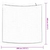 vidaXL Red de remolque con cuerda el&aacute;stica PP blanco 4x4 m