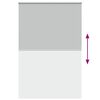 vidaXL Estor Enrollable Opaco gris claro 150x230cm Tela Ancho 146,6cm
