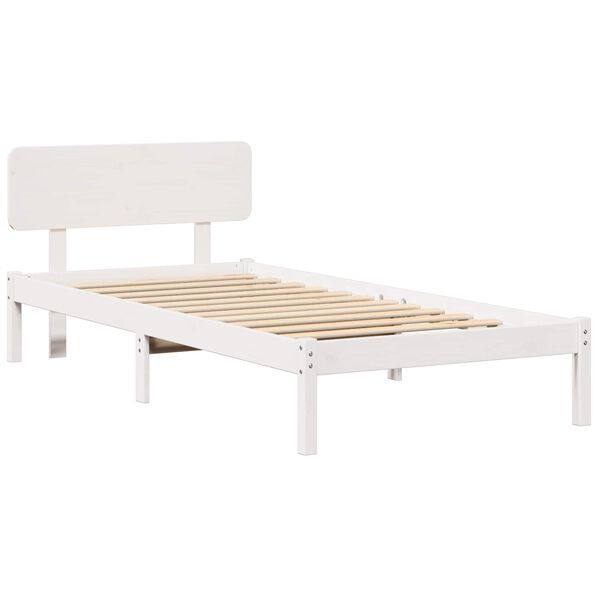 vidaXL Estructura de cama 80 x 200 cm Madera de pino macizo