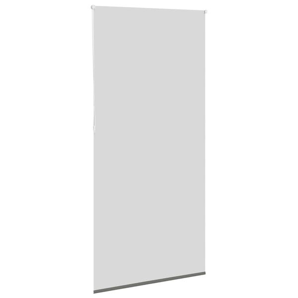 vidaXL Estor Enrollable Opaco gris 95x230 cm Tela Ancho 95x130 cm