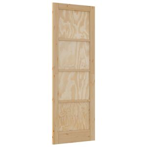 vidaXL Puerta Interior Natural 73,5 x 211 cm Madera contrachapada
