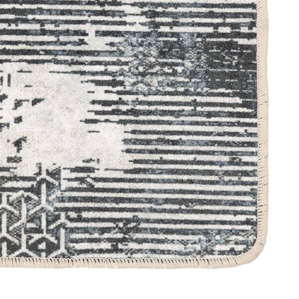 vidaXL Alfombra lavable antideslizante multicolor 120x180 cm