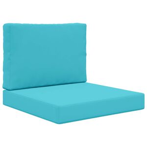 vidaXL Coj&iacute;n para sof&aacute; de exterior Poli&eacute;ster Tuquesa 60 x 60 cm