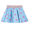 vidaXL Falda infantil azul 128
