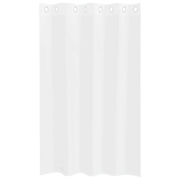 vidaXL Cortina de Voilé con cortinas 2 pcs 175 x 140 cm Poliéster
