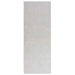 vidaXL Alfombras de &aacute;rea LUGO Crema y gris 80 x 150 cm Poli&eacute;ster