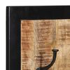 vidaXL Perchero madera maciza de mango rugosa 40x2x80 cm