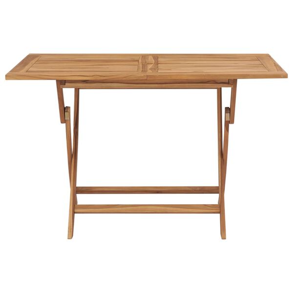 vidaXL Conjunto de comedor de jard&iacute;n 7 piezas madera maciza de teca