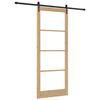 vidaXL Puerta Corredera ORKDAL Natural 93 x 232 cm