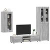 vidaXL Conjunto de mueble de TV con caj&oacute;n FLORIN Gris Sonoma