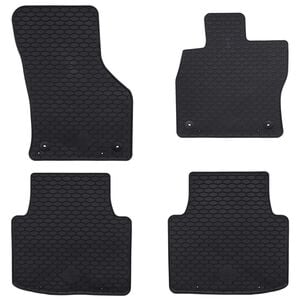 vidaXL Alfombrilla de Coche 4 uds.
