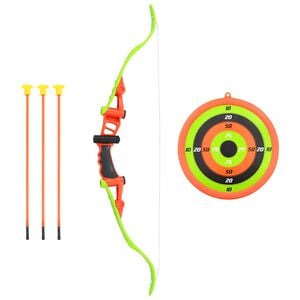 vidaXL Set de tiro con arco para ni&ntilde;os de 5 piezas 68 cm