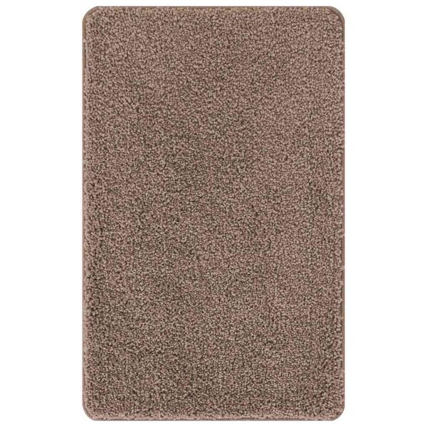 vidaXL Alfombrilla de ba&ntilde;o antideslizante Marr&oacute;n 60 x 90 cm PP