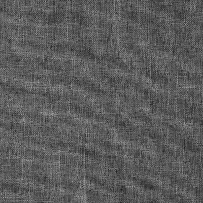 vidaXL Silla de suelo plegable de tela gris oscuro