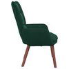 vidaXL sill&oacute;n Verde oscuro 63 x 67 x 94 cm Terciopelo