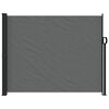 vidaXL Toldo lateral retráctil gris antracita 160x600 cm