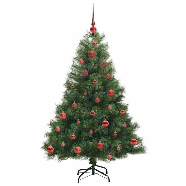 vidaXL Árbol de Navidad artificial con 150 LED Verde 150 cm PE y PVC
