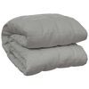 vidaXL Manta con peso tela gris 200x220 cm 13 kg