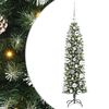vidaXL &Aacute;rbol Navide&ntilde;o Artificial Delgado con 150 LED Verde y 120 cm