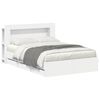 vidaXL Estructura de cama con almacenamiento Blanco 150 x 200 cm