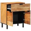 vidaXL Mueble cama Marr&oacute;n 50 x 33 x 60 cm Madera de Acacia S&oacute;lida