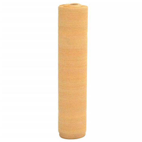 vidaXL Red de privacidad HDPE arena 1,5x25 m 75 g/m&sup2;