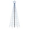 vidaXL &Aacute;rbol de Navidad LED con estacas 220 LEDs azul 180 cm