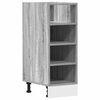 vidaXL Armario bajo "Riga" Gris Sonoma 30x44,5x81,5 cm Madera de ingenier&iacute;a