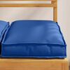 vidaXL Coj&iacute;n 2 pcs Azul Royal 40 x 40 x 8 cm Tela Oxford
