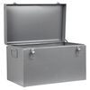 LABEL51 Caja de almacenaje Vintage gris envejecido XL 60x40x35 cm