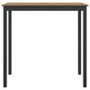 vidaXL Mesas de comedor Madera de ingenier&iacute;a