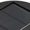vidaXL Luz de camino LED solar 2 pcs Acero Corten Acero Corten