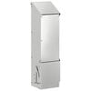 vidaXL Comedero para pollos Plateado 13 x 12 x 51 cm Acero Galvanizado