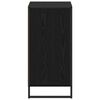 vidaXL Vitrina Roble Negro 43 x 36 x 75,5 cm Madera contrachapada